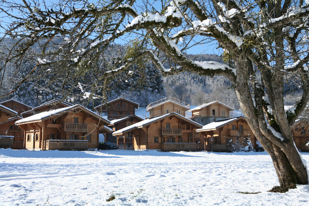 Residence Nemea Les Chalets Du Bois De Champelle Morillon Zewnętrze zdjęcie