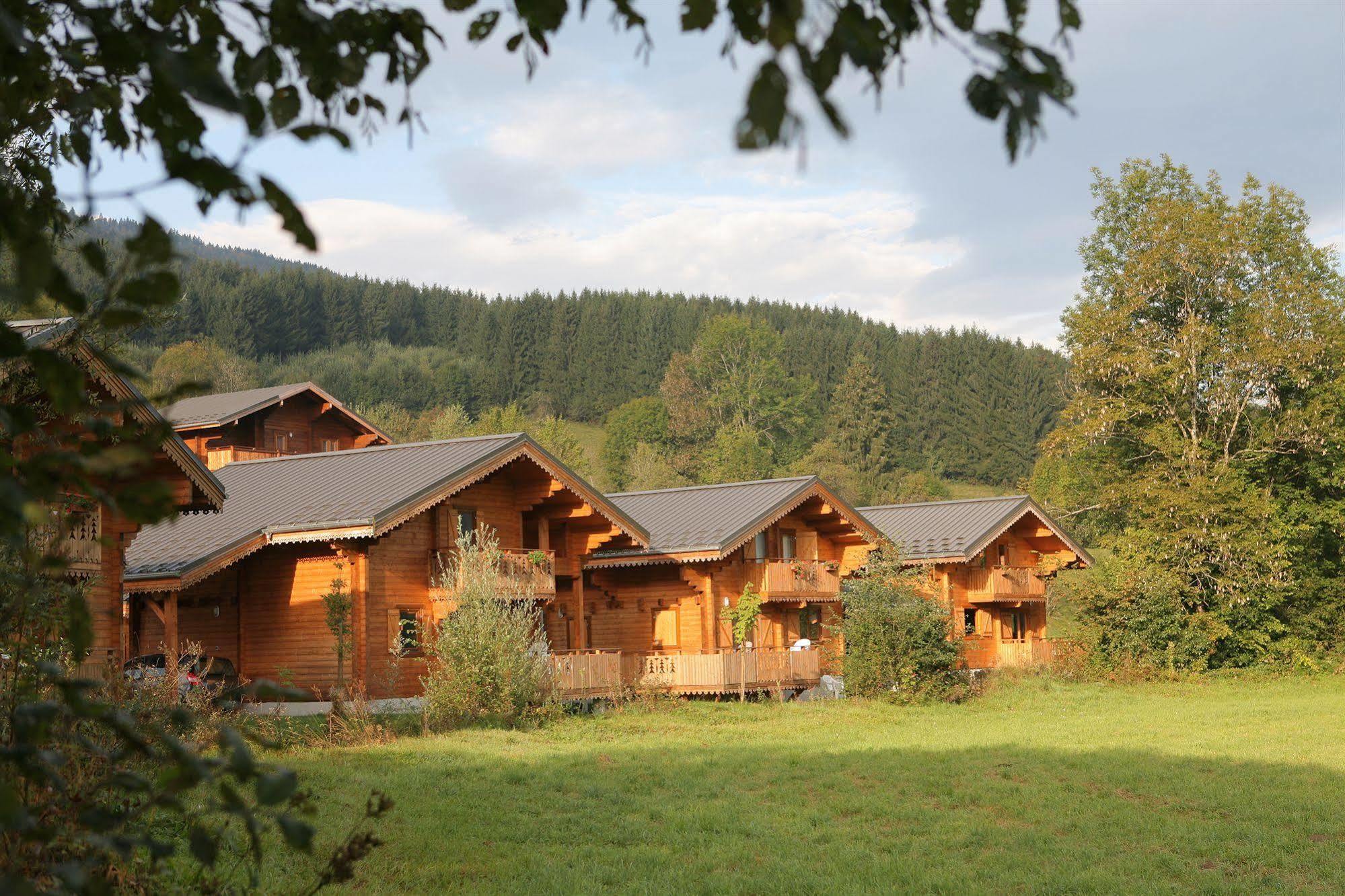 Residence Nemea Les Chalets Du Bois De Champelle Morillon Zewnętrze zdjęcie