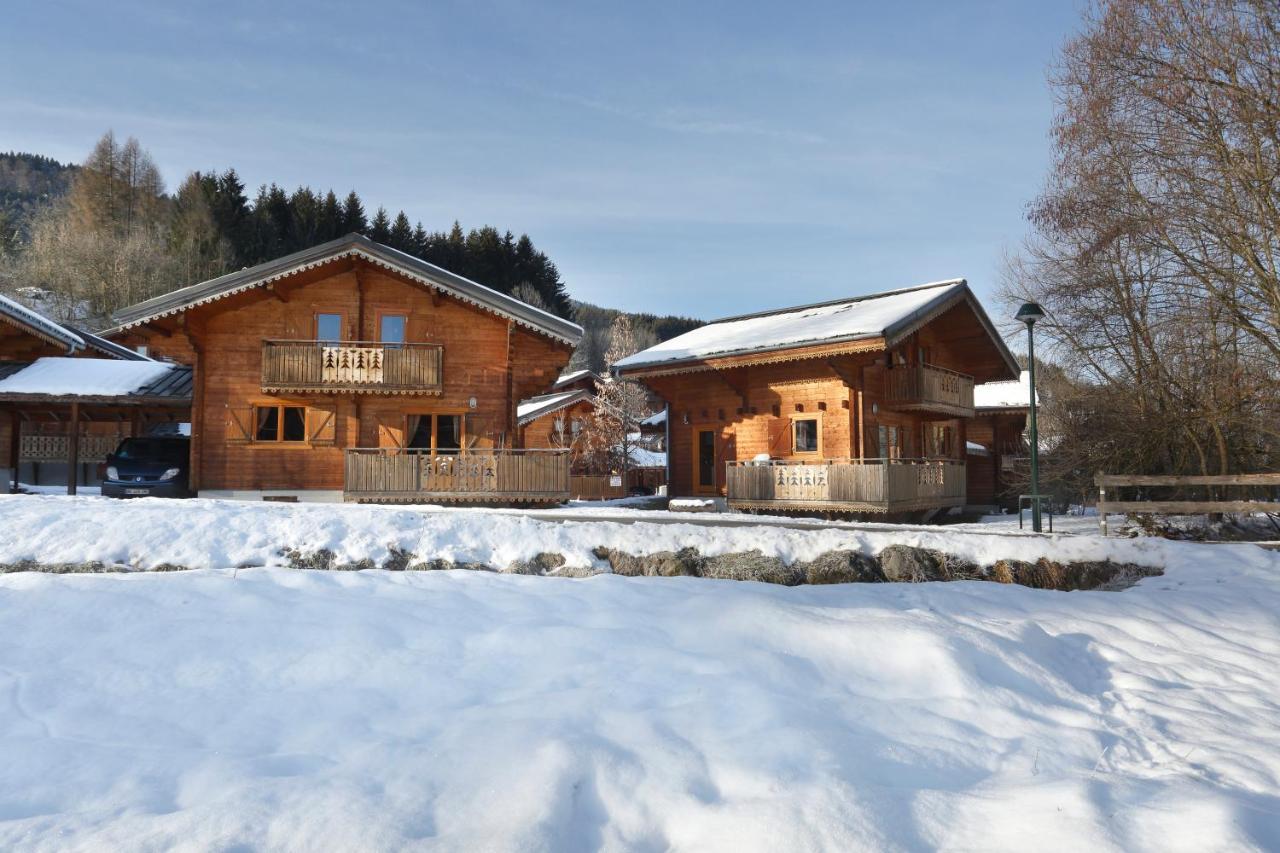 Residence Nemea Les Chalets Du Bois De Champelle Morillon Zewnętrze zdjęcie