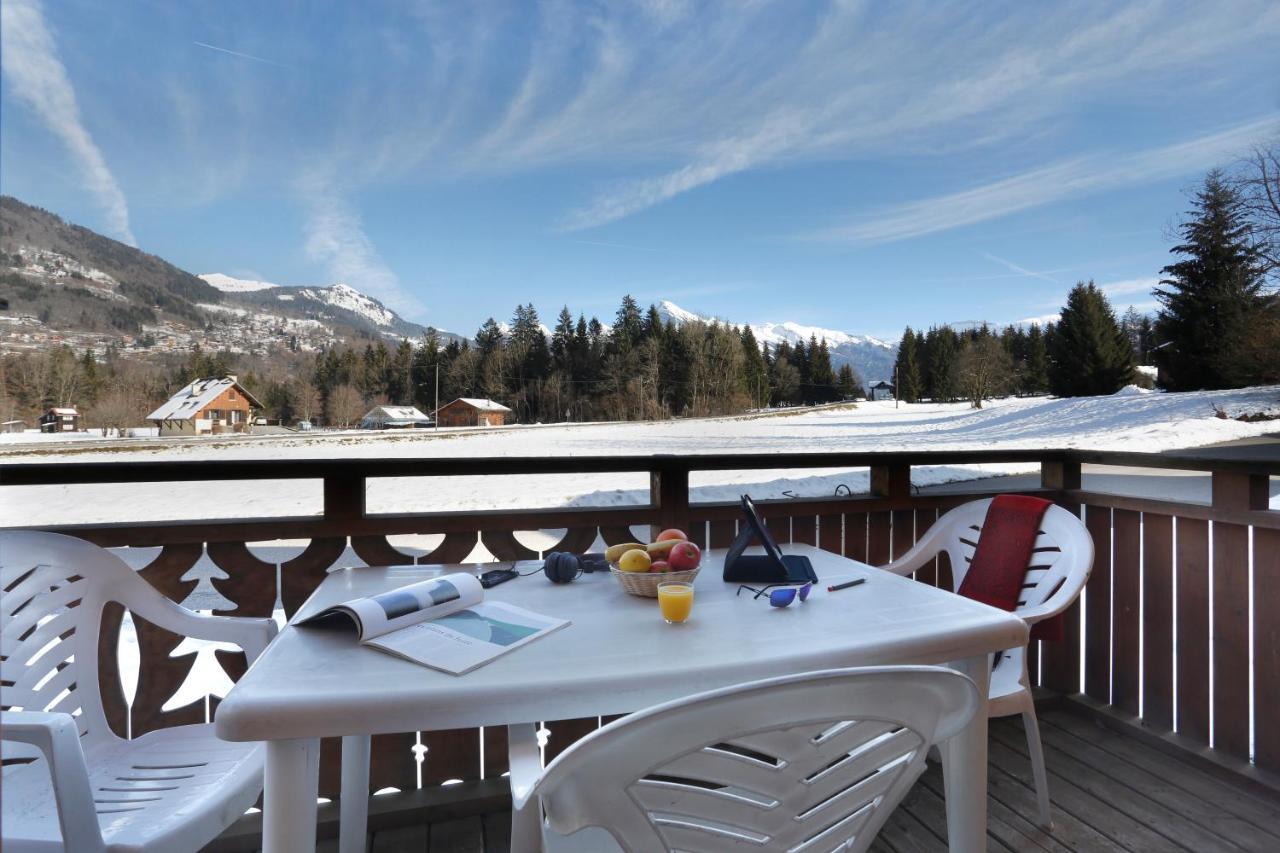 Residence Nemea Les Chalets Du Bois De Champelle Morillon Zewnętrze zdjęcie
