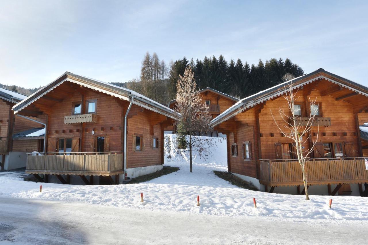 Residence Nemea Les Chalets Du Bois De Champelle Morillon Zewnętrze zdjęcie