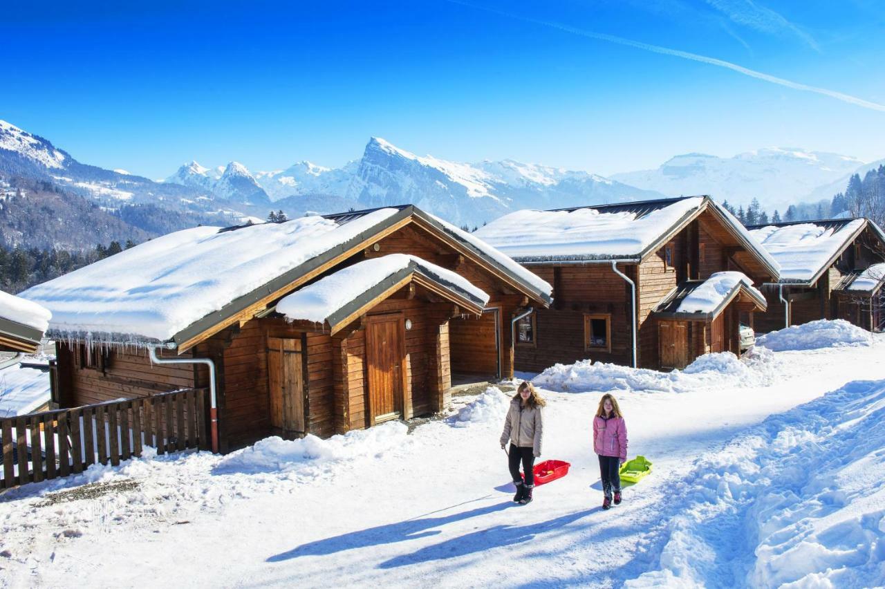 Residence Nemea Les Chalets Du Bois De Champelle Morillon Zewnętrze zdjęcie