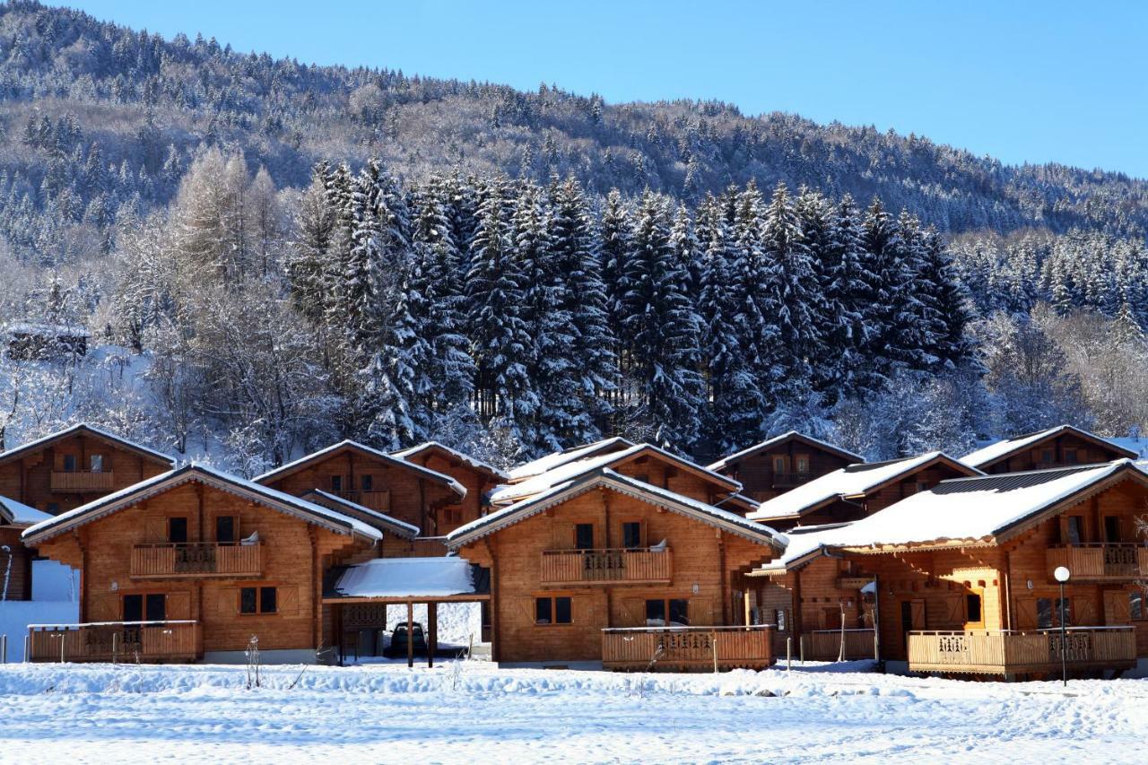 Residence Nemea Les Chalets Du Bois De Champelle Morillon Zewnętrze zdjęcie