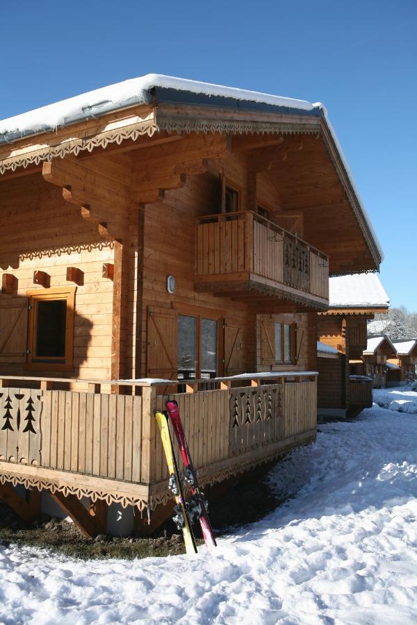 Residence Nemea Les Chalets Du Bois De Champelle Morillon Zewnętrze zdjęcie